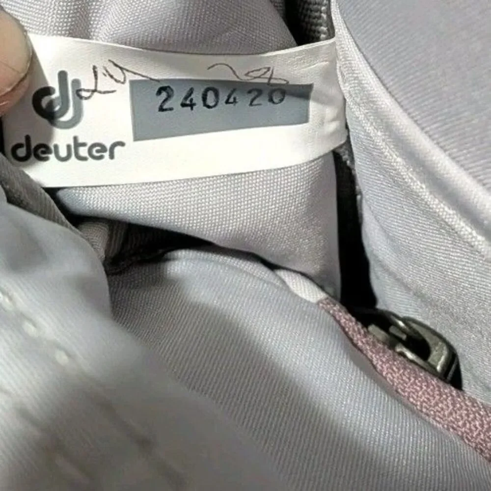 Deuter UP Stockholm Backpack In Purple Contact Travel Work Bag